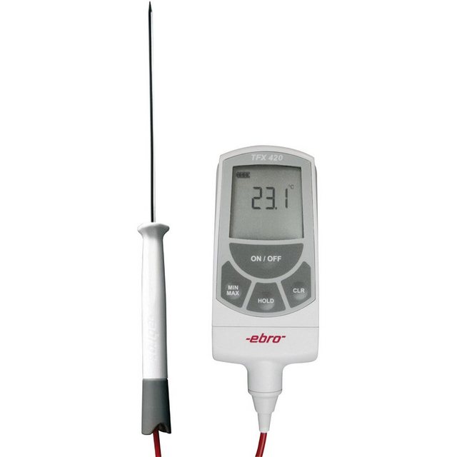 Bild von Ebro TFX 420 & TPX 400 Einstichthermometer (HACCP) Messbereich Temperatur -50 bis 400°C Fühler-Typ