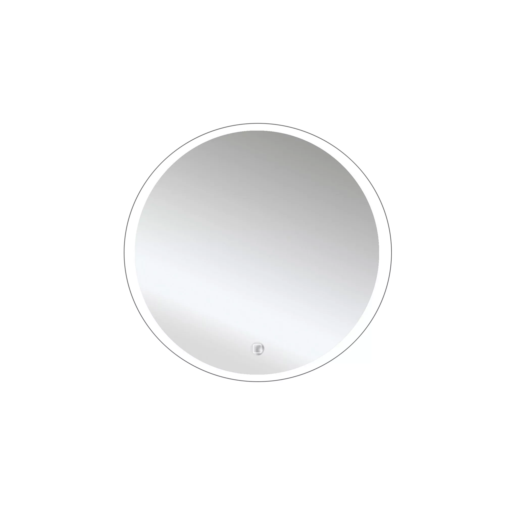 Bild von DSK LED-Spiegel 'Silver Lunar' Ø 59 cm