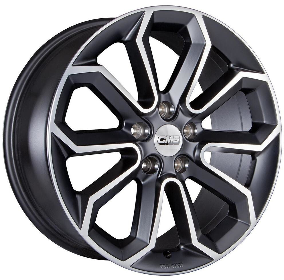 Bild von CMS C20-DMB diamantschwarz matt 7.5Jx17 5x112 ET35