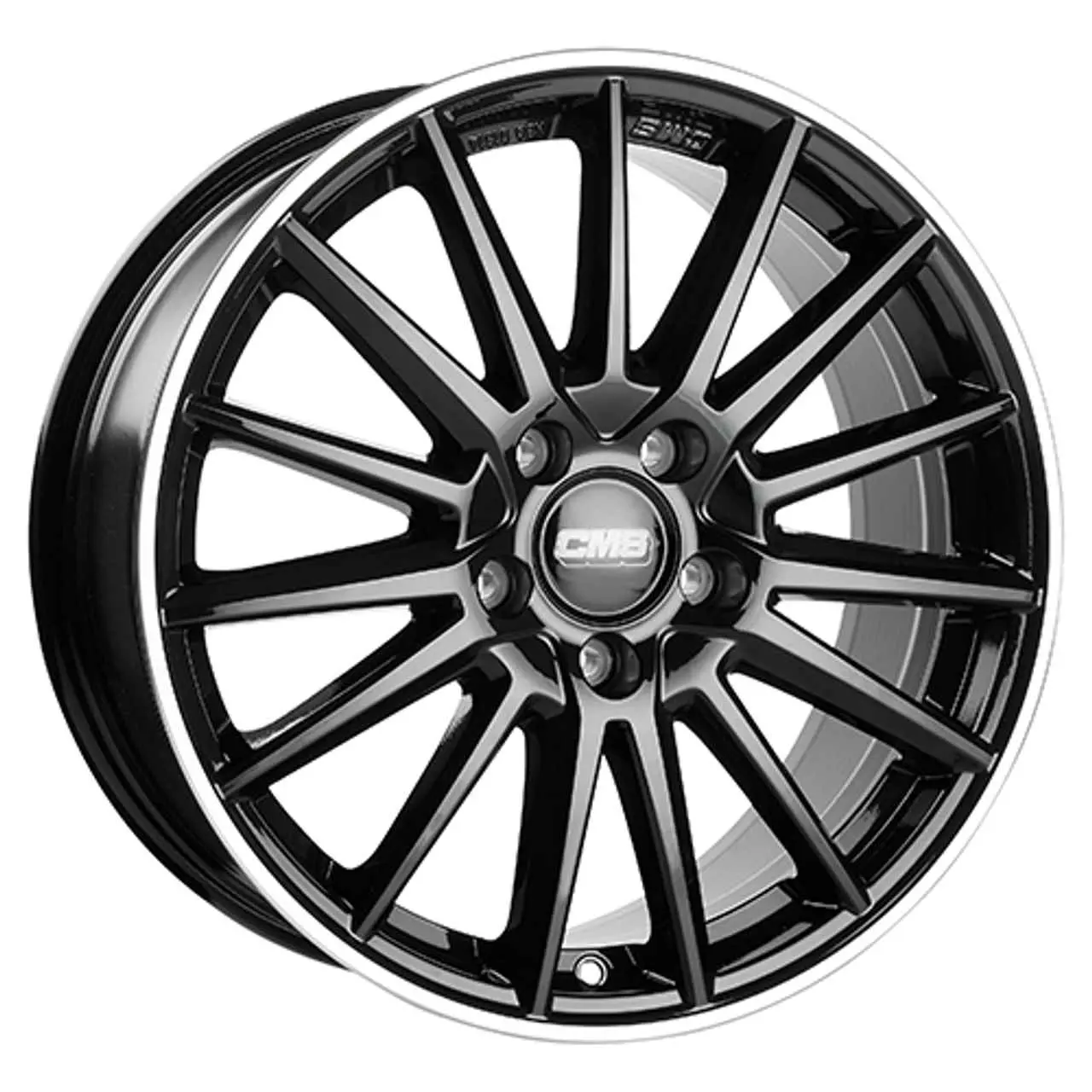 Bild von CMS C23-DRB diamant Horn schwarz 7.5Jx17 5x112 ET35
