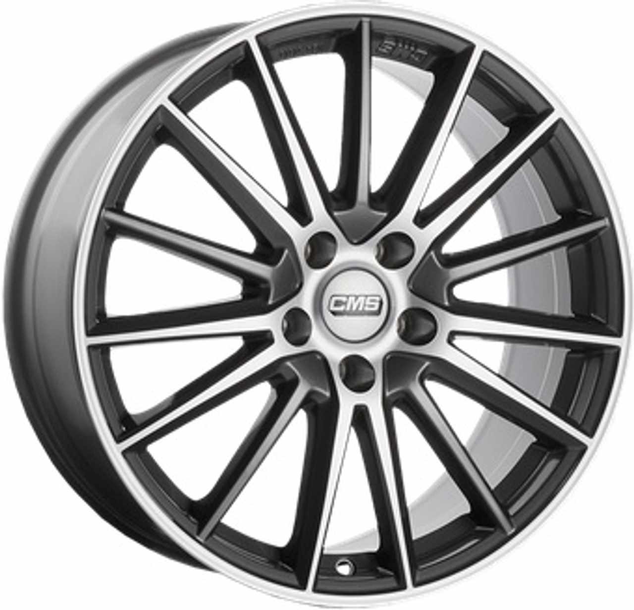 Bild von CMS C23-DB diamond black 8.0Jx18 5x112 ET48