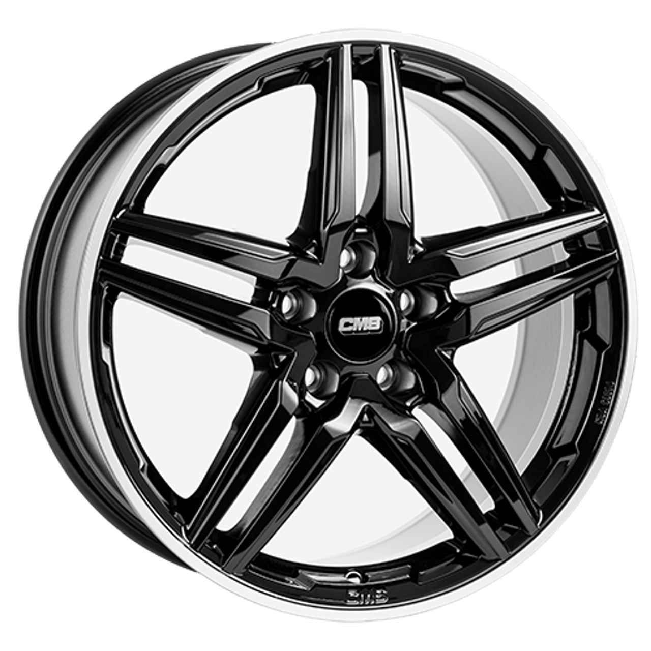 Bild von CMS C29-DRB diamond rim black 7.5Jx17 5x112 ET38