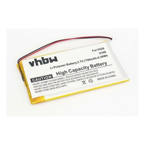 Bild von vhbw Akku kompatibel mit Iriver H110, H120, H140, H320, H340