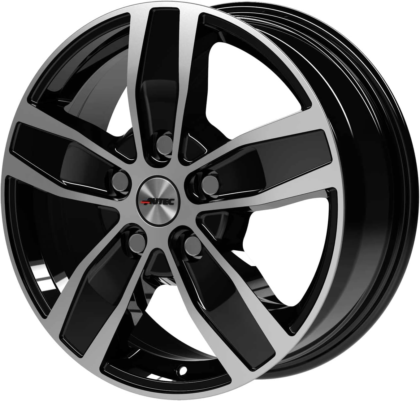 Bild von AUTEC TYP Q - QUANTRO 5L schwarz poliert 7.5Jx18 5x114.3 ET35