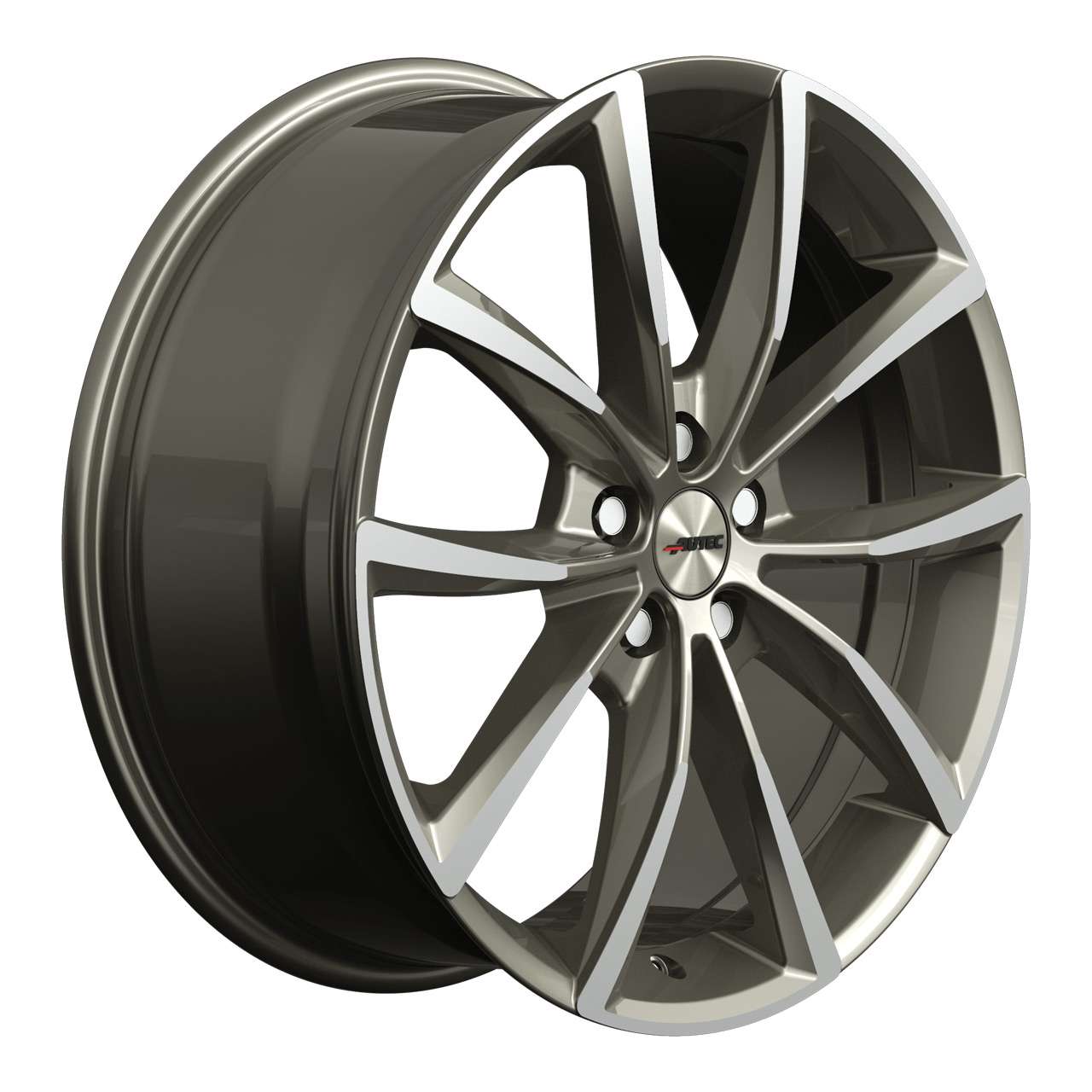 Bild von AUTEC TYP AS - ASTANA titansilber poliert 8.0Jx19 5x112 ET27