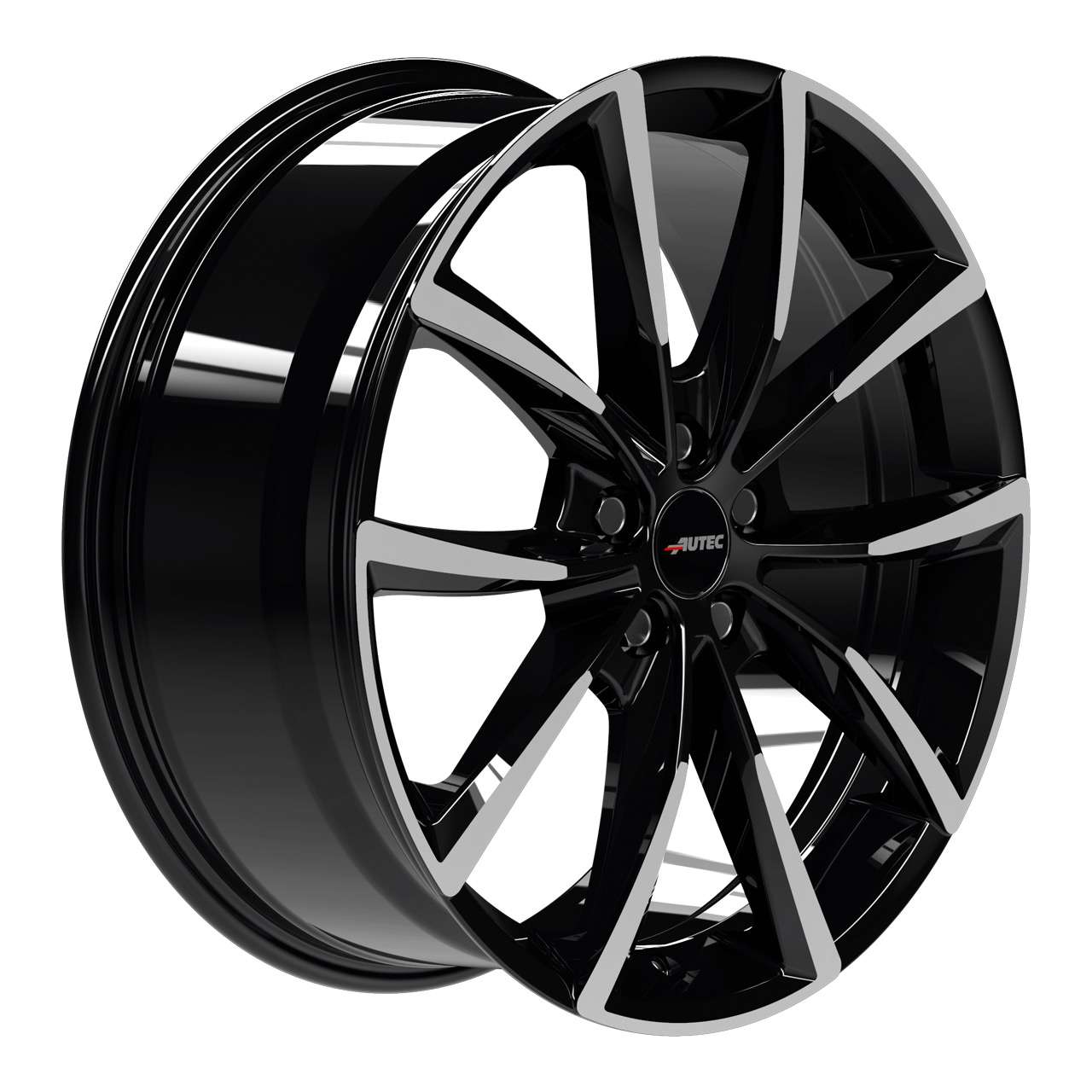 Bild von AUTEC TYP AS - ASTANA schwarz poliert 8.0Jx19 5x112 ET30
