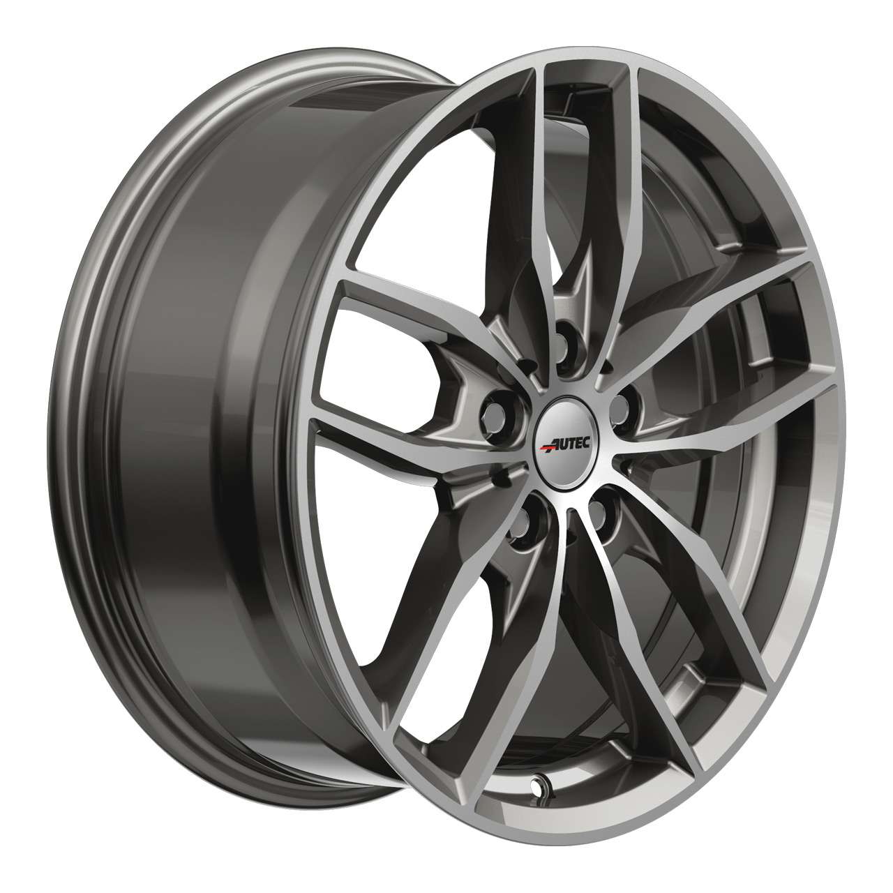 Bild von AUTEC TYP BV - BAVARIS titansilber poliert 8.0Jx18 5x112 ET57