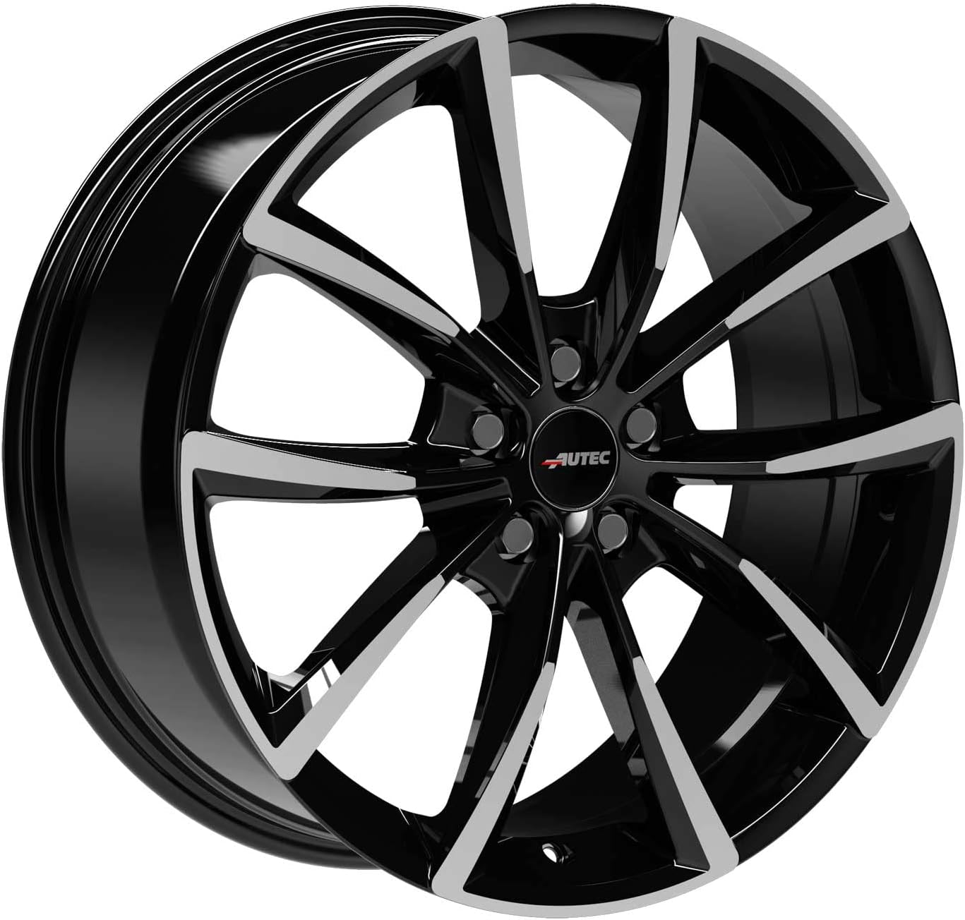 Bild von AUTEC TYP AS - ASTANA schwarz poliert 8.0Jx19 5x112 ET45