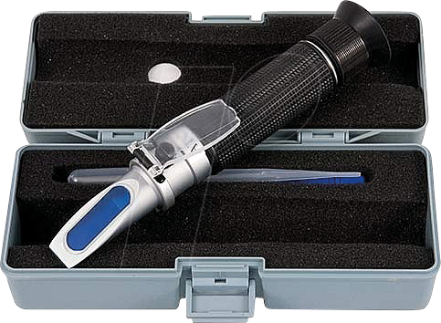 Bild von Refraktometer mit automatischer Temperaturkompensation, für niedrige Konzentrationen Emulsionen PCE-010, 0 ... 10% Brix