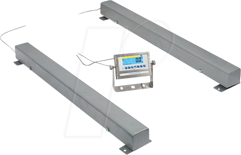 Bild von PCE Instruments Montagewerkzeug Balkenwaage PCE-SW 5000N, für bis zu 5.000 kg / 2 kg Auflösung, B: 120 cm, L: 2000 cm