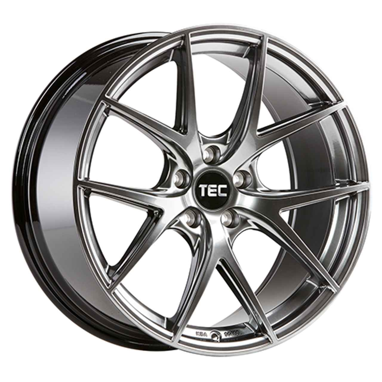 Bild von TEC-SPEEDWHEELS GT 6 EVO hyper black 8.0Jx18 5x120 ET45