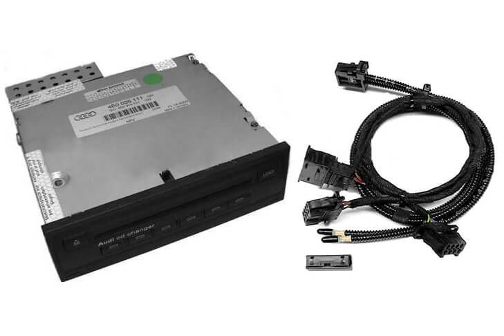Bild von Komplett-Set CD-Wechsler für Audi A6 4F - MMI 3G