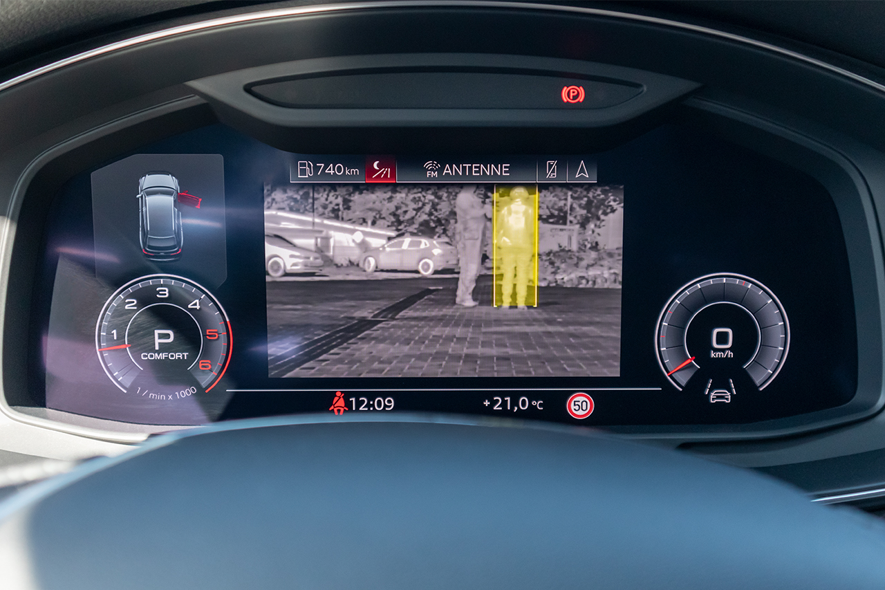 Bild von Komplettset Nachtsichtassistenten Night Vision für Audi A6 4A