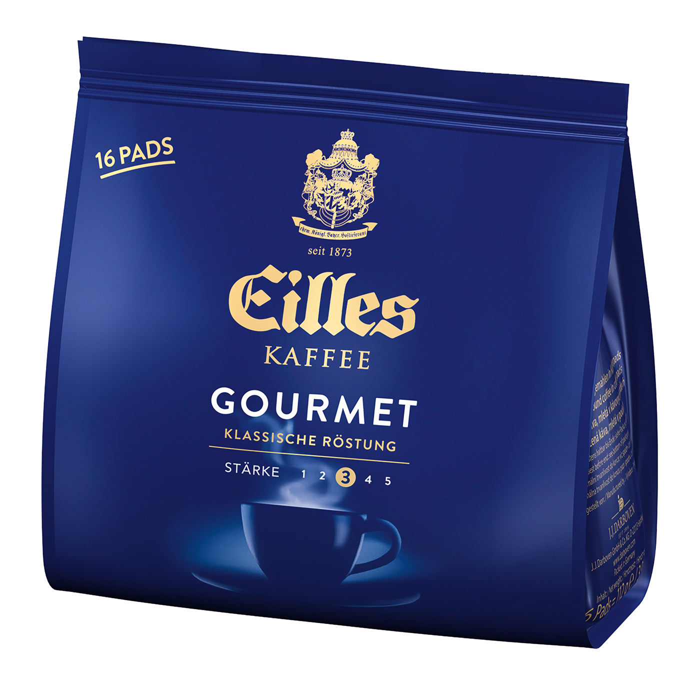 Bild von EILLES Gourmet Kaffeepads, 6x16 Stück