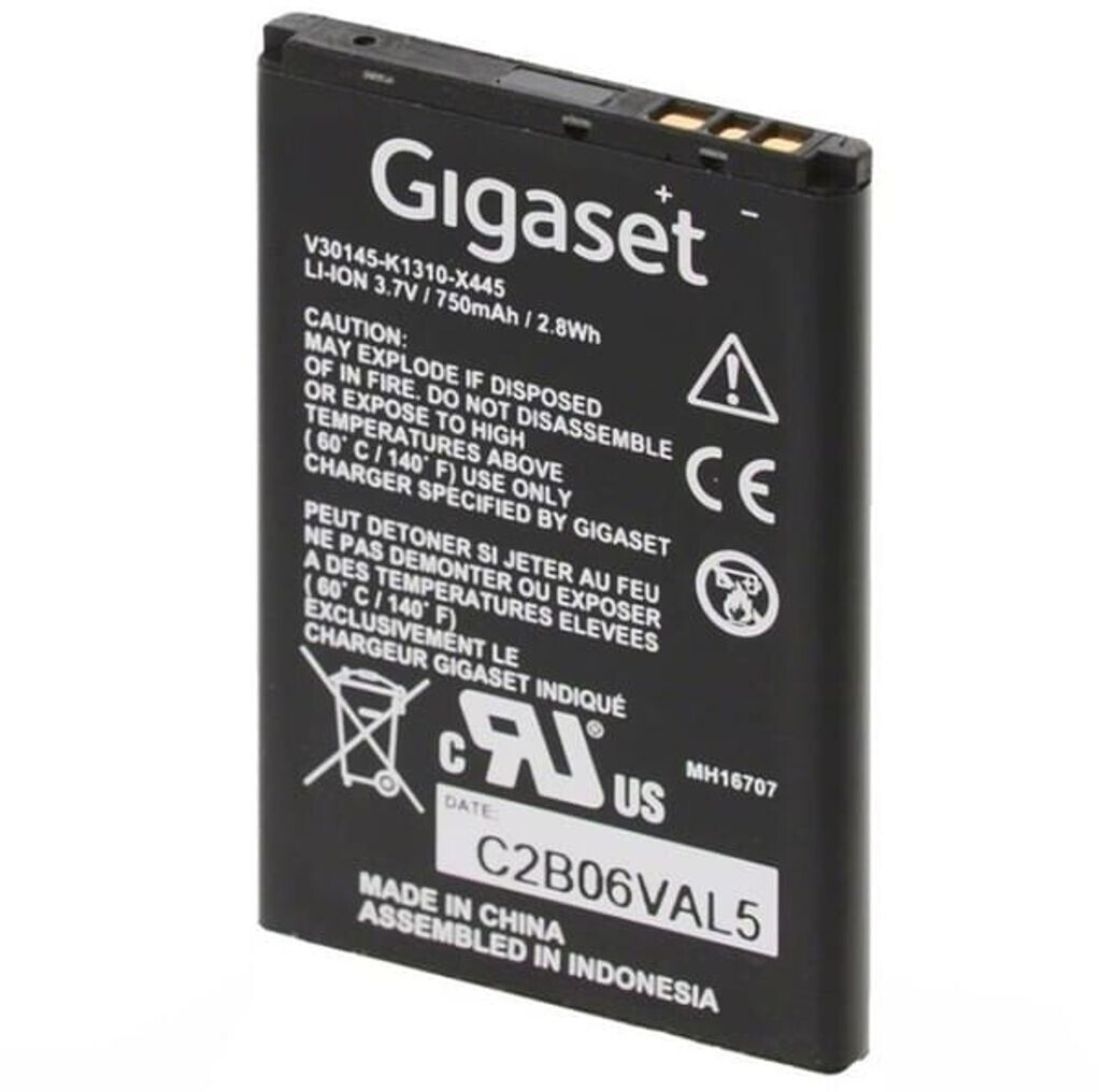 Bild von Gigaset Pro V30145-K1310-X445 Akku SL450HX/SL450/SL450A GO Schnurlostelefon Akku