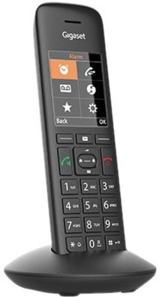 Bild von Gigaset C570HX - Schnurloses Erweiterungshandgerät mit Rufnummernanzeige - DECTGAP - Schwarz (S30852-H2861-R101)