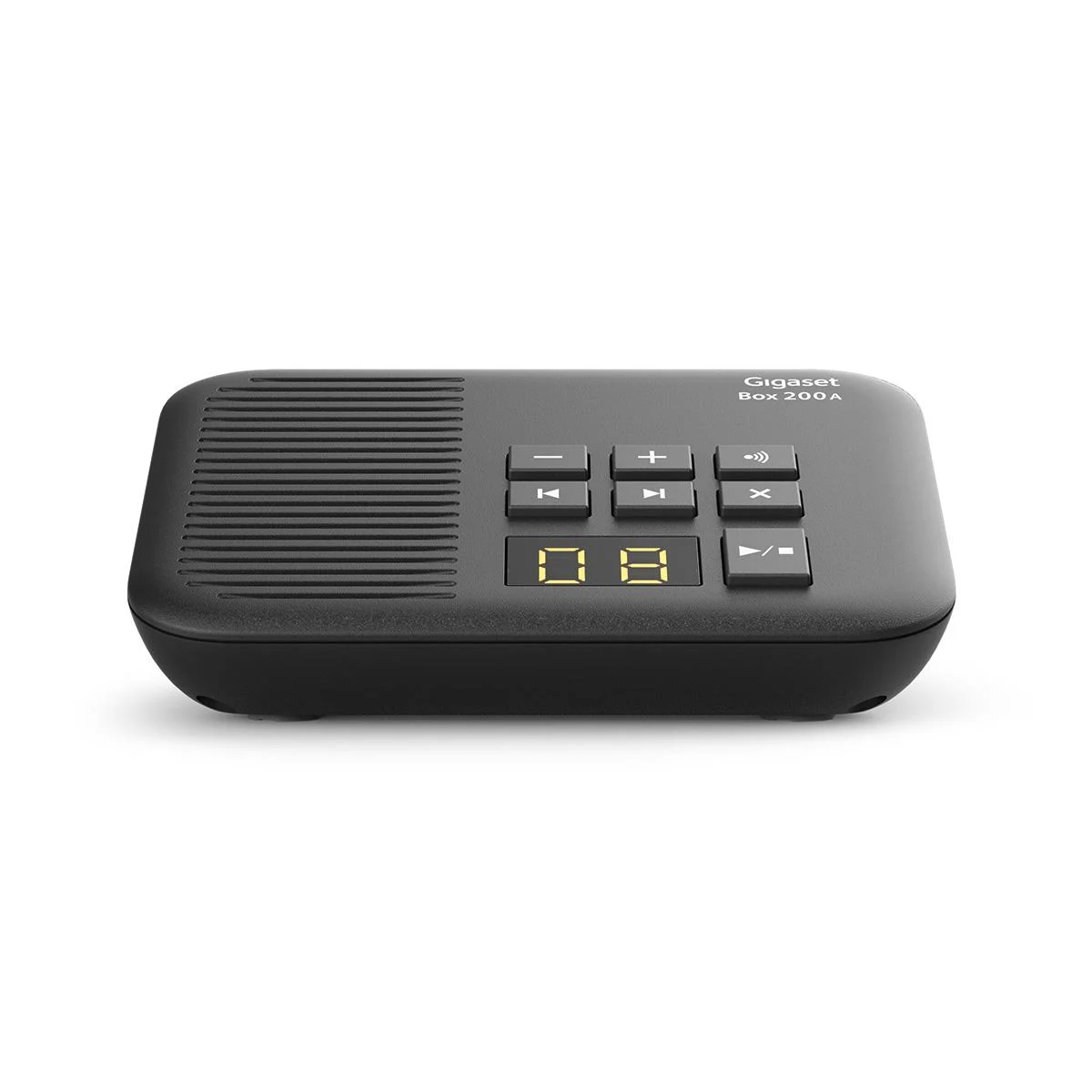 Bild von Gigaset Box 200A Telefonbasis mit AB (analog) DECT black S30852-H2838-B101