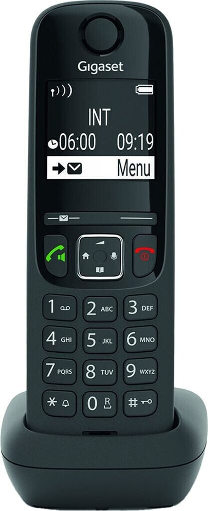 Bild von Gigaset AS690HX, Telefon, Schwarz