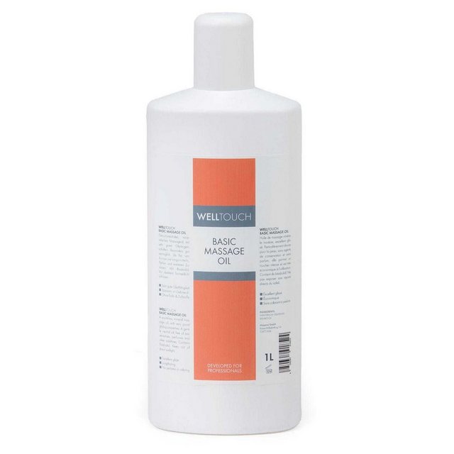 Bild von Welltouch Gleit- & Massageöl Basic Massage Oil Flasche 1 Liter