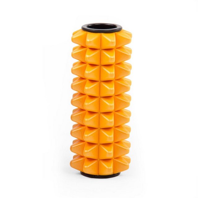 Bild von bodhi Massagegerät Mini Massagerolle SPIKE safran/schwarz