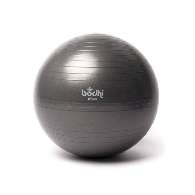 Bild von bodynova Gymnastikball Gymnastikball, platzsicher ø 55 cm (anthrazit)