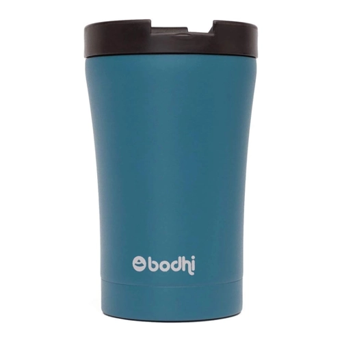 Bild von Bodhi Isolierbecher aus hochwertigem Edelstahl | Dichter Thermobecher mit Yogamotiv Namasté Design