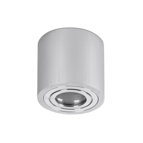 Bild von Feuchtraum Aluminium Aufbaustrahler – BiColor rund GU10 IP44 von LC Light