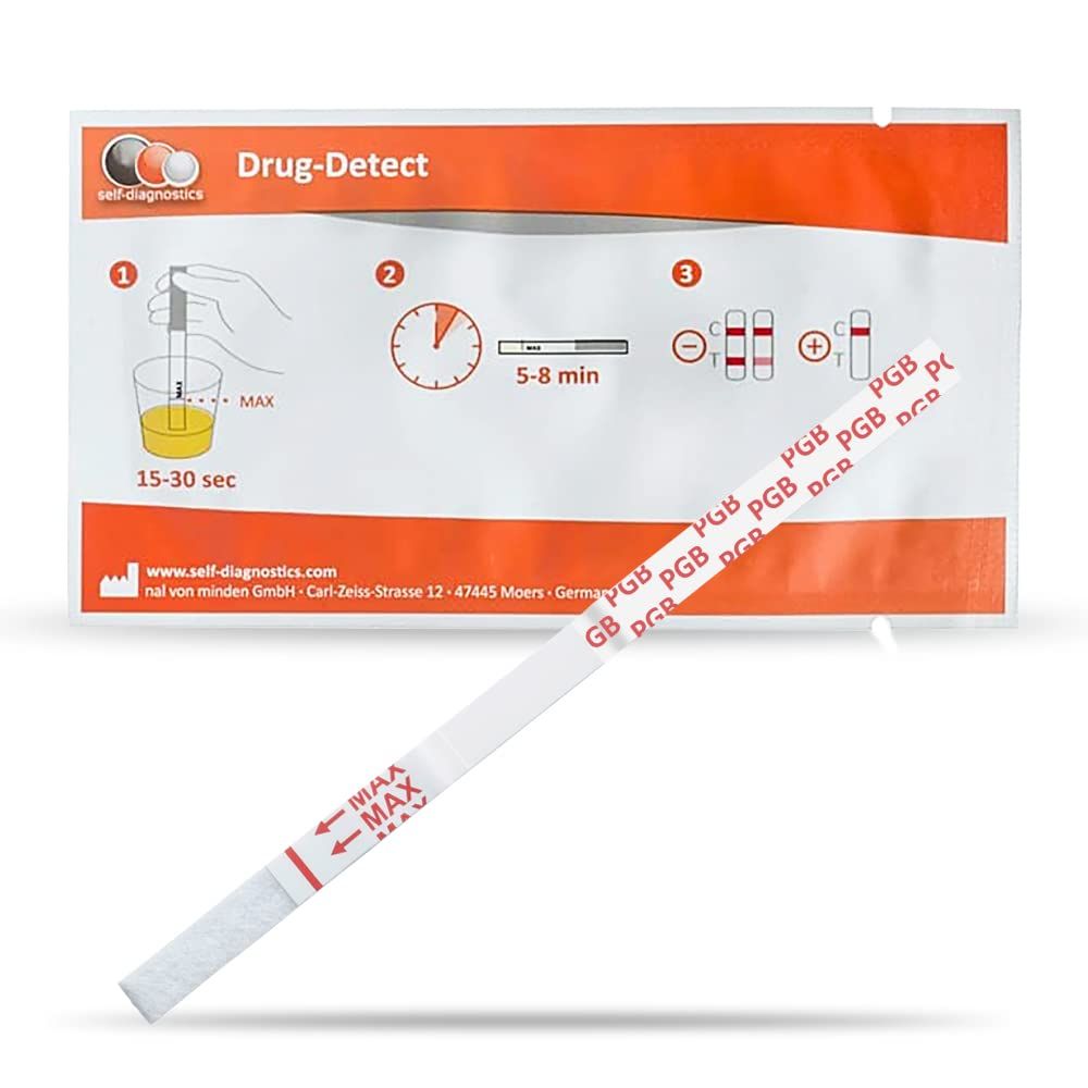 Bild von self-diagnostics Pregabalin (PGB) 500 ng/ml Drogenschnelltest