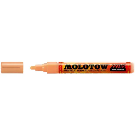 Bild von Molotow, Marker, Permanentmarker One4All 227 HS nachfüllbar 4mm pfirsich pastell (Pfirsich Pastell, 4 mm, 1 x)