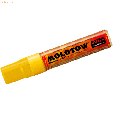 Bild von Molotow, Marker, Permanentmarker One4All 627 HS nachfüllbar 15mm zinkgelb (Zinkgelb, 15 mm, 1 x)