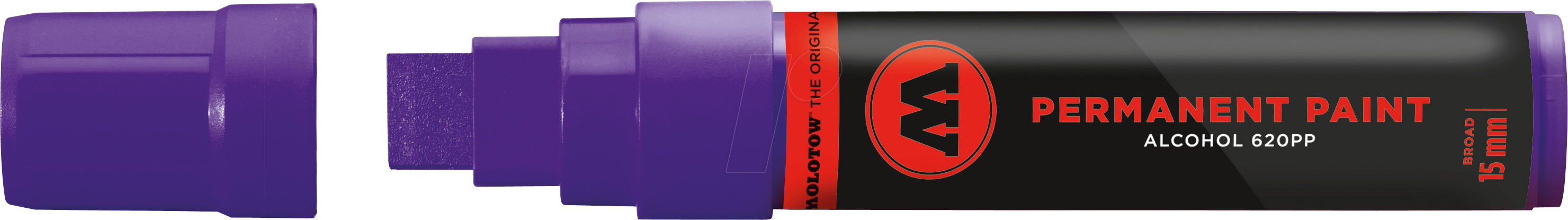 Bild von Molotow, Marker, Marker 620PP nachfüllbar 15mm purple (Purple, 15 mm, 1 x)