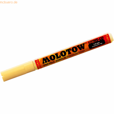 Bild von MOLOTOW Permanentmarker Permanentmarker One4All 127 HS-CO nachfüllbar 1,5mm vanille pastell