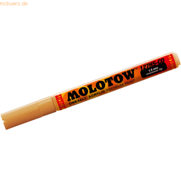 Bild von MOLOTOW Permanentmarker Permanentmarker One4All 127 HS-CO nachfüllbar 1,5mm ockerbraun hell