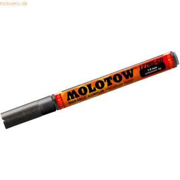 Bild von MOLOTOW Permanentmarker Permanentmarker One4All 127 HS-CO nachfüllbar 1,5mm metallic schwarz