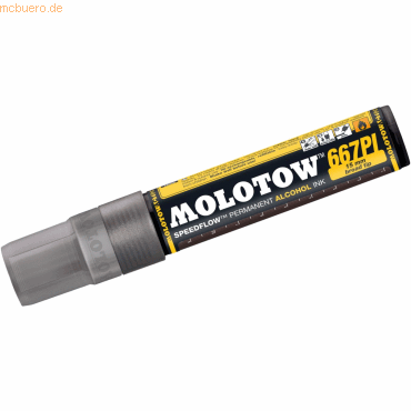 Bild von Molotow, Marker, Permanentmarker Masterpiece Speedflow nachfüllbar 667 PI 15mm kupferschwarz (Kupferschwarz, 15 mm, 1 x)