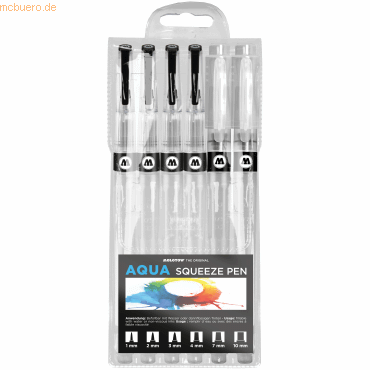 Bild von Molotow, Marker, Leerstift Aqua Squeeze Pen Basic-Set 2 (10 mm, 1 x)