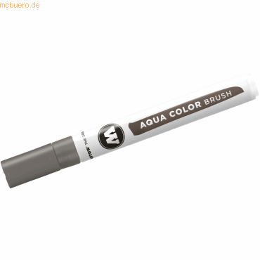 Bild von Molotow, Malstifte, Aquarellstift Color Brush Aqua 1-2 mm warmgrau (Warmgrau, 1 x)