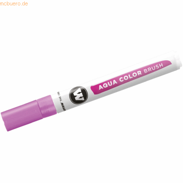 Bild von Molotow, Malstifte, Aquarellstift Color Brush Aqua 1-2 mm fuchsia pink (Fuchsia Pink, 1 x)