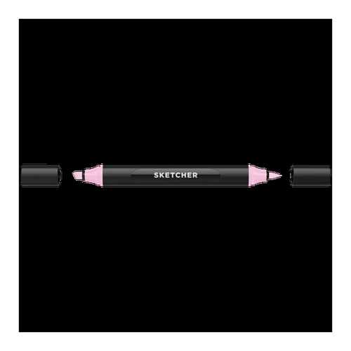 Bild von Molotow Sketcher Marker – Tintenstift mit doppelter Spitze (P150 Fuchsia Pink)