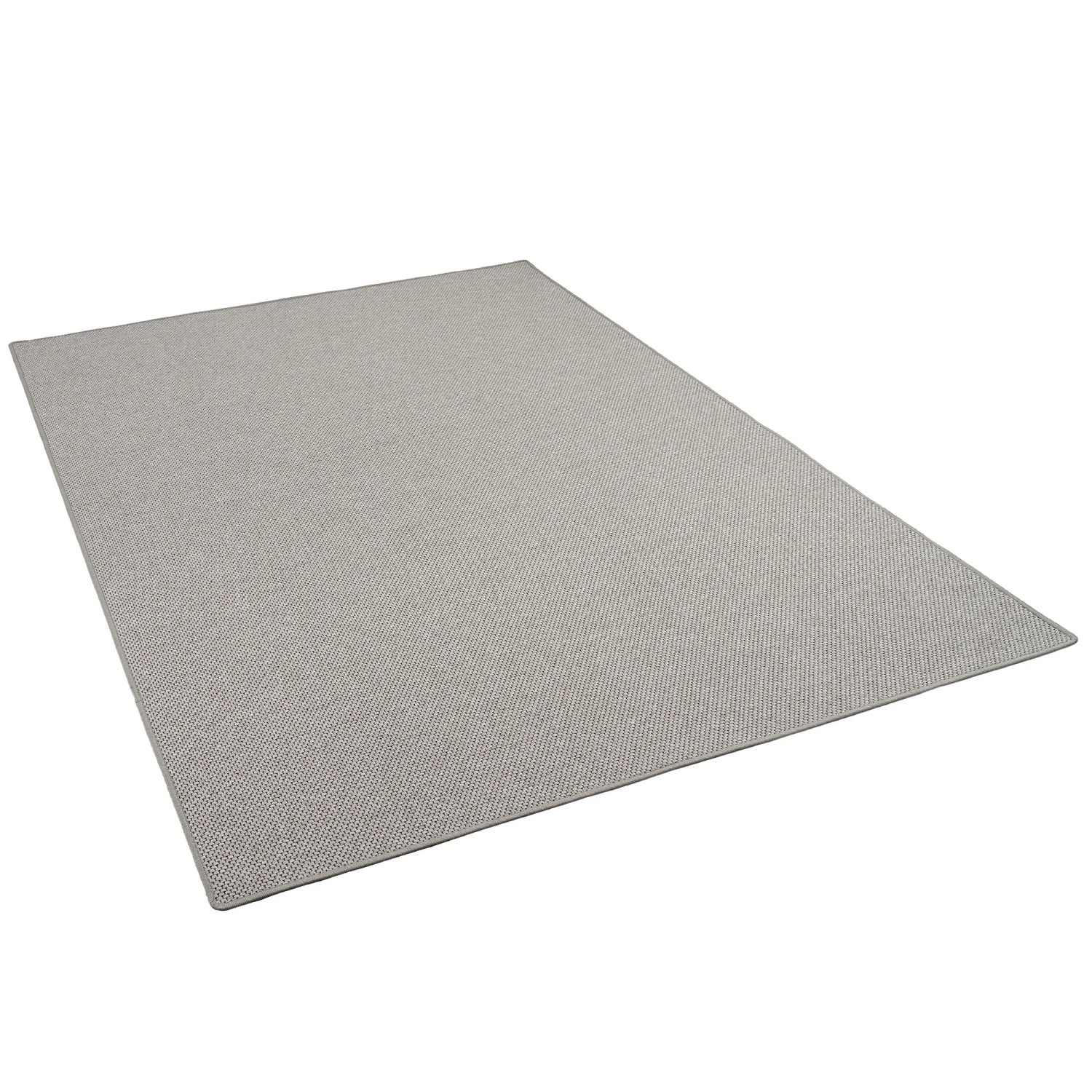 Bild von Snapstyle Natur Flachgewebe Teppich Bentzon Silber 160x240cm
