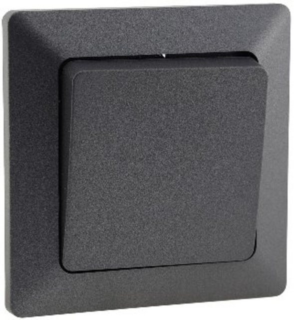 Bild von ChiliTec Lichtschalter Schalter & Schalterprogramm anthrazit, neutralweiß, L500mm