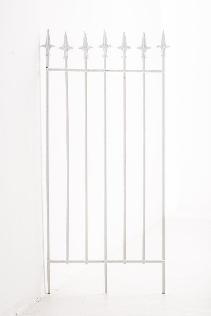 Bild von CLP Metall-Rankgitter Elisa I Größe: 100 x 50 cm, Stabstärke 0,7 cm I Rankhilfe für Kletterpflanzen I erhältlich, Farbe:antik braun