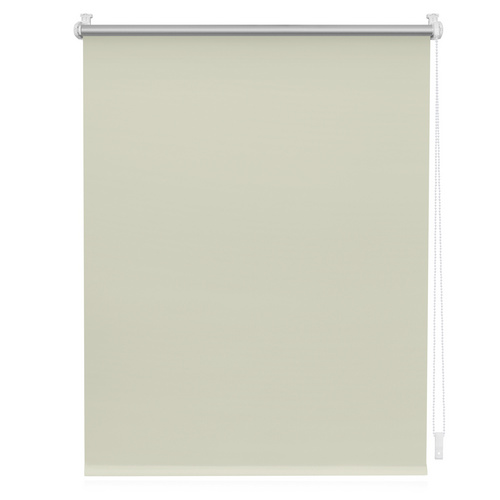 Bild von Lichtblick Thermorollo ohne Bohren, Klemmfix, Verdunklungsrollo, Hitzeschutz, Sichtschutz, Wandmontage, Deckenmontage, Rollo für Fenster und Türen Creme,100 cm x 150 cm (B x L)