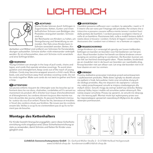 Bild von Seitenzugrollo Klemmfix Hitzeschutz von Lichtblick – Fuchsia, 40x150 cm