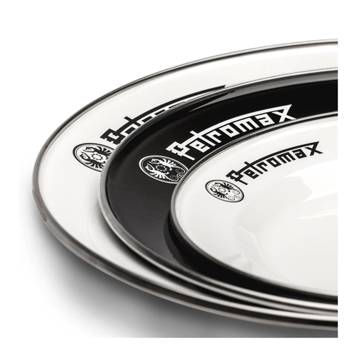 Bild von 2 Stück Petromax Emaille Teller 18 cm weiß = 8,95 €/Stück