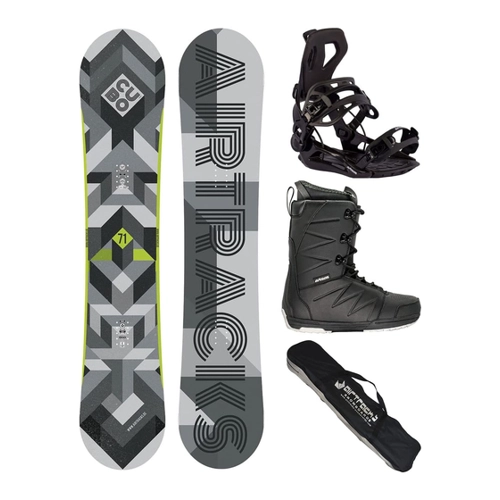 Bild von Airtracks Snowboard Komplett Set Cubo Wide – Mod. 23