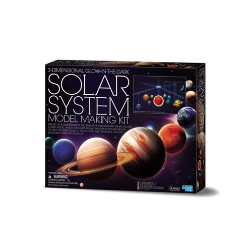 Bild von KidzLabs 3D-Puzzle Model Making Kit - Leuchtendes Sonnensystem