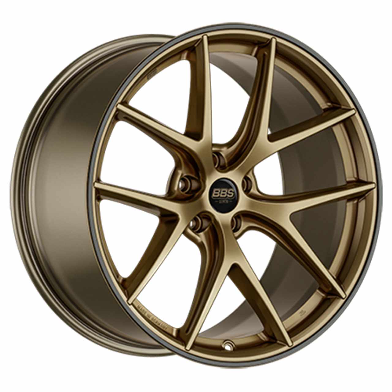 Bild von BBS CI-R bronze seidenmatt mit schwarzem AFS 9.5Jx20 5x120 ET40