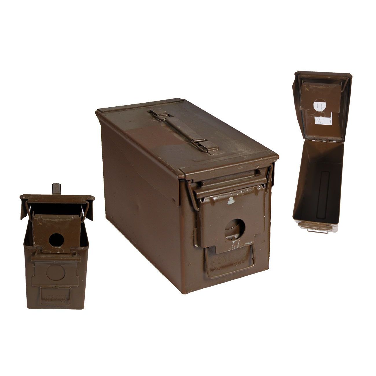 Bild von Britische Munitionskiste Defense braun medium neuwertig 30 x 14 x 19
