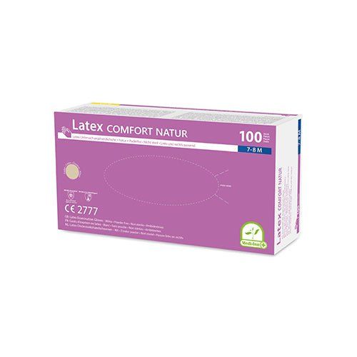 Bild von Medi-Inn Latex Comfort Natur Einmalhandschuhe